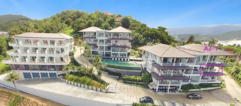 [Foreign Freehold] Sea View 2-Bed Condo in Plai Laem