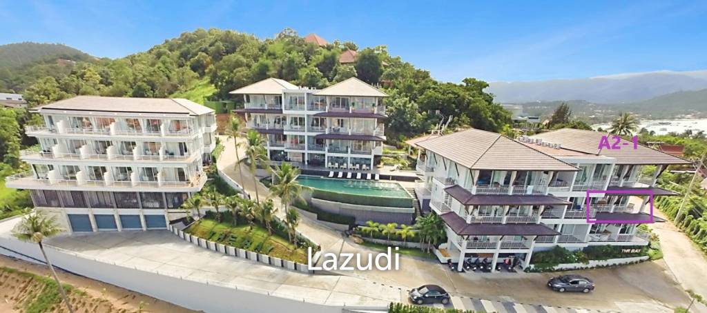 [Foreign Freehold] Sea View 2-Bed Condo in Plai Laem