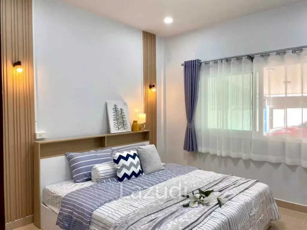 บ้านเดี่ยวชั้นเดียว 90 ตร.ม. พร้อมที่จอดรถ นาเกลือ-หนองปรือ บางละมุง