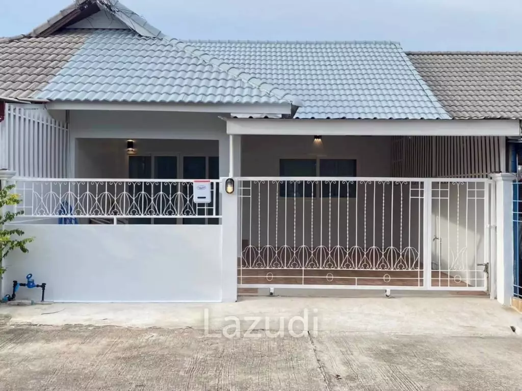 บ้านเดี่ยวชั้นเดียว 90 ตร.ม. พร้อมที่จอดรถ นาเกลือ-หนองปรือ บางละมุง