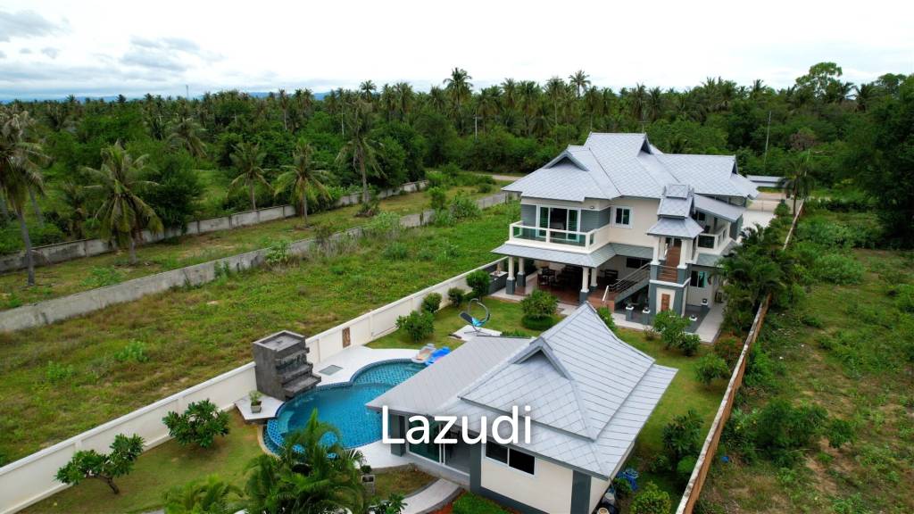 1,228 ตร.ม 5 เตียง 5 อาบน้ำ วิลล่า For ขาย