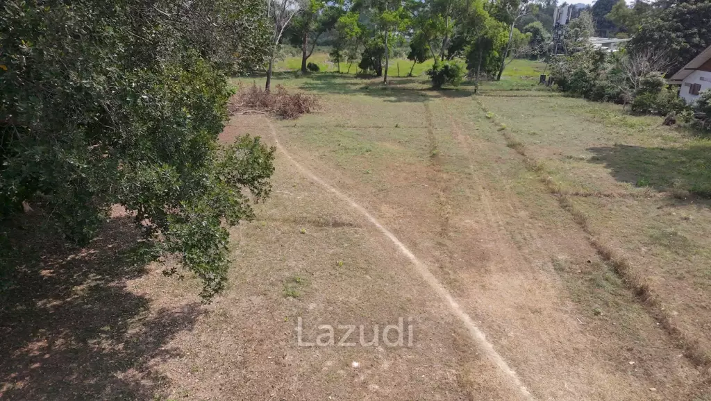 Hot Priced Flat Land Plot Just 100m from Lipa Noi Beach – Koh Samui