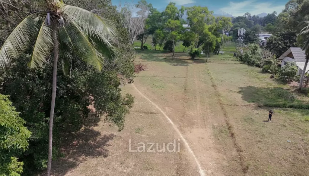 Hot Priced Flat Land Plot Just 100m from Lipa Noi Beach – Koh Samui