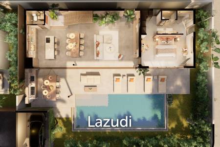 4-Bedroom + Office Villa in Mae Nam | Walking Distance to the Beach