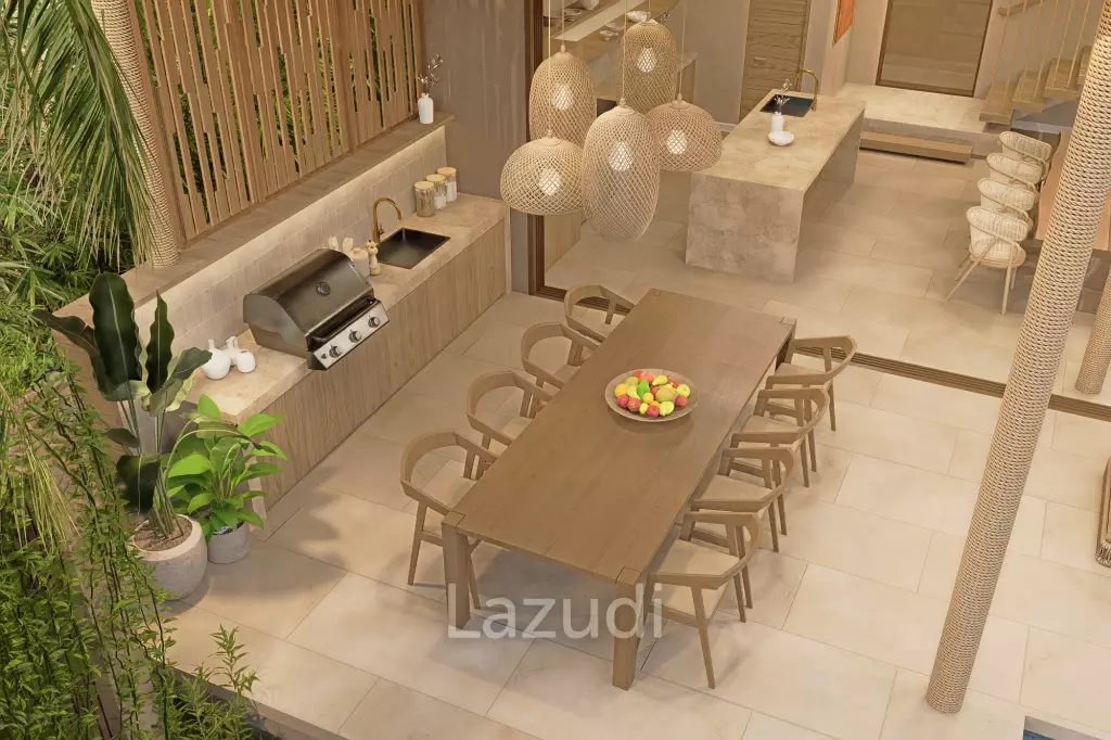 4-Bedroom + Office Villa in Mae Nam | Walking Distance to the Beach