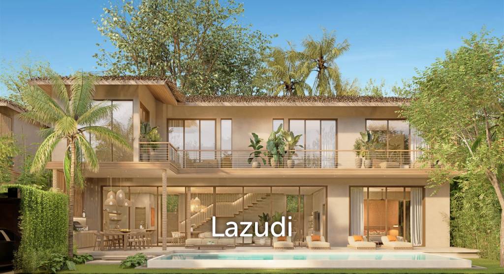 4-Bedroom + Office Villa in Mae Nam | Walking Distance to the Beach