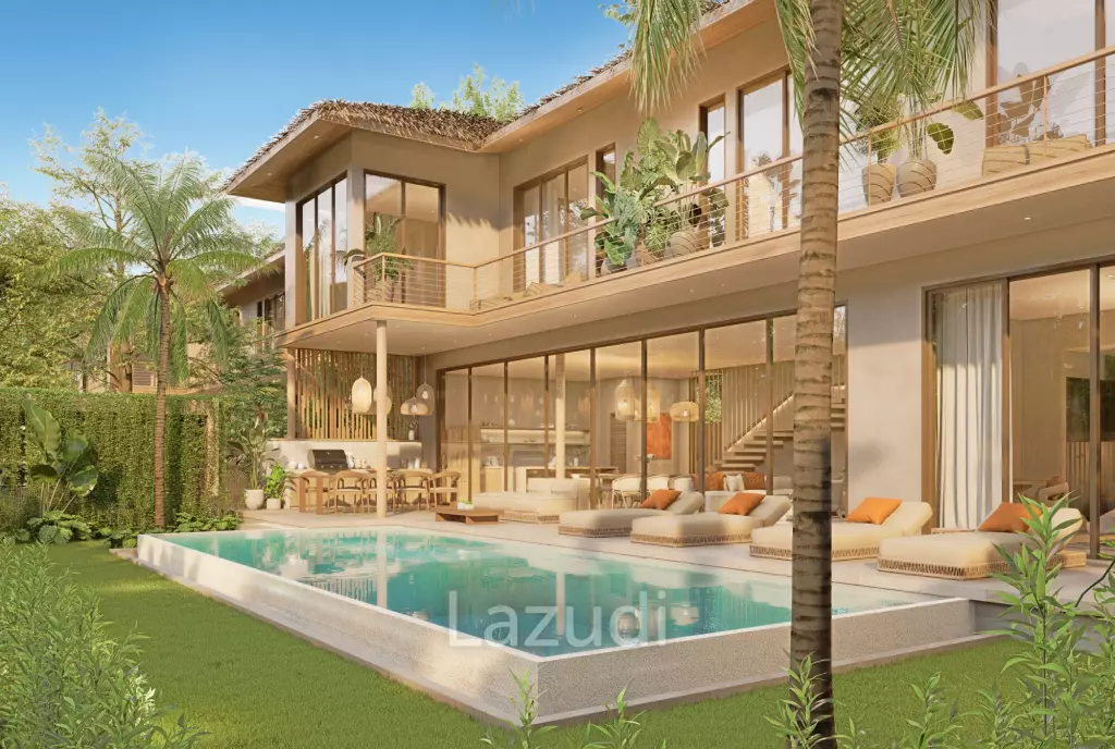 4-Bedroom + Office Villa in Mae Nam | Walking Distance to the Beach