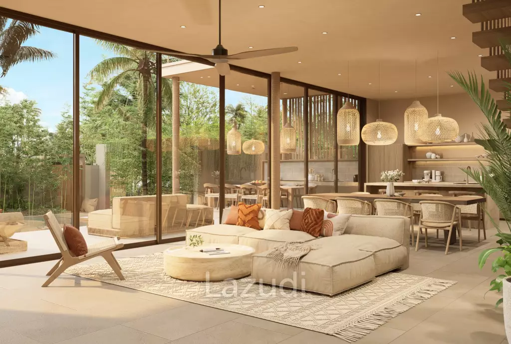 4-Bedroom + Office Villa in Mae Nam | Walking Distance to the Beach