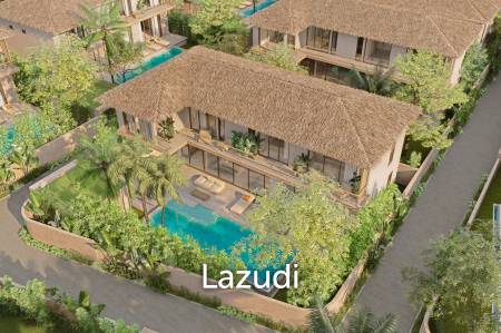 4-Bedroom + Office Villa in Mae Nam | Walking Distance to the Beach