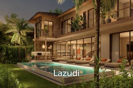 4-Bedroom + Office Villa in Mae Nam | Walking Distance to the Beach