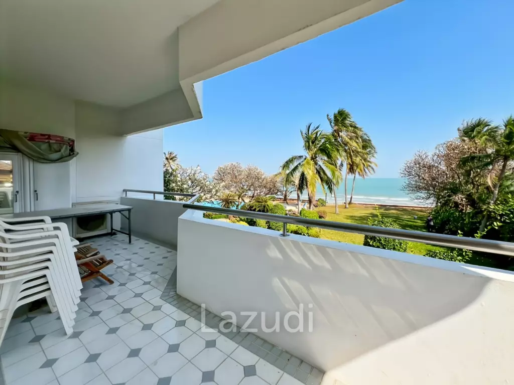 138 sqm 2 Bedroom Beachfront Condo in Cha-Am Laguna Condominium