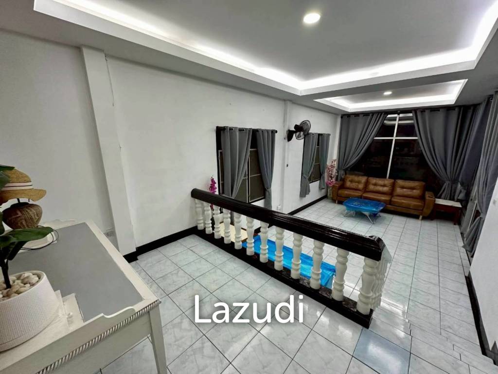 บ้านเดี่ยว 90 ตร.ม. บนที่ดิน 400 ตร.ม. ทำเลหนองปรือ บางละมุง