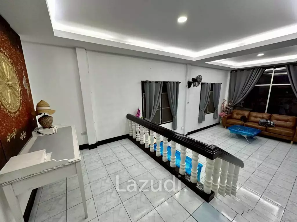 บ้านเดี่ยว 90 ตร.ม. บนที่ดิน 400 ตร.ม. ทำเลหนองปรือ บางละมุง