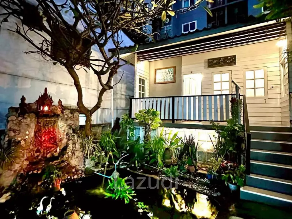 บ้านเดี่ยว 90 ตร.ม. บนที่ดิน 400 ตร.ม. ทำเลหนองปรือ บางละมุง
