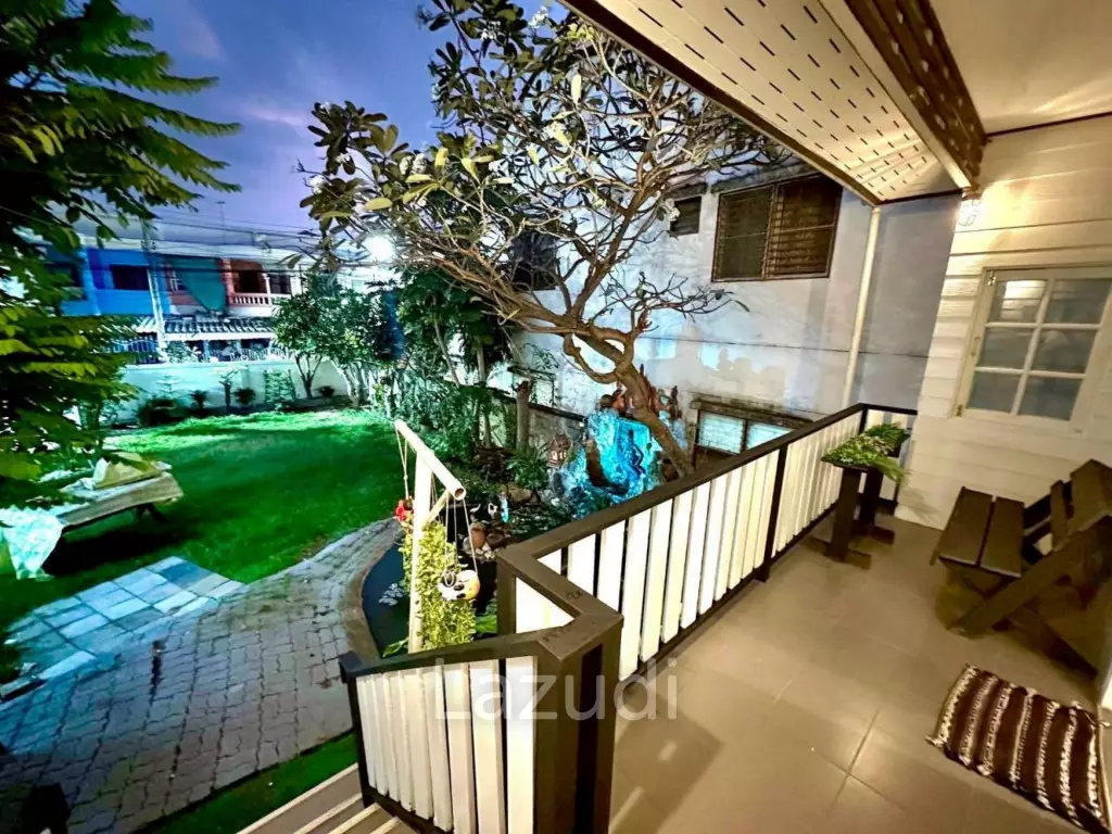 บ้านเดี่ยว 90 ตร.ม. บนที่ดิน 400 ตร.ม. ทำเลหนองปรือ บางละมุง