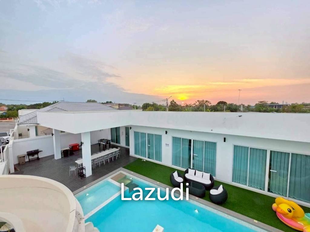 5 Bedroom 6 Bathroom 378 SQ.M. Pool Villa In Huay Yai