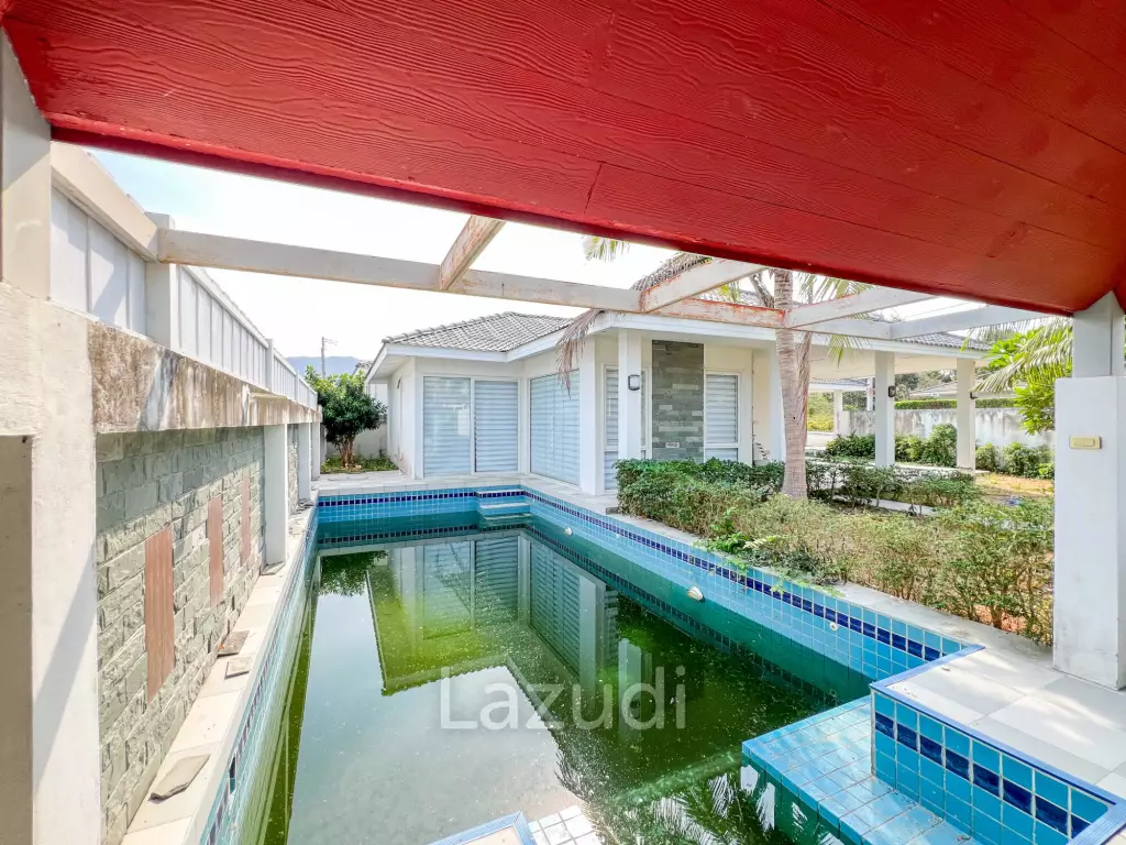 145 sqm modern pool villa in Black lotus Thap Tai Hua Hin
