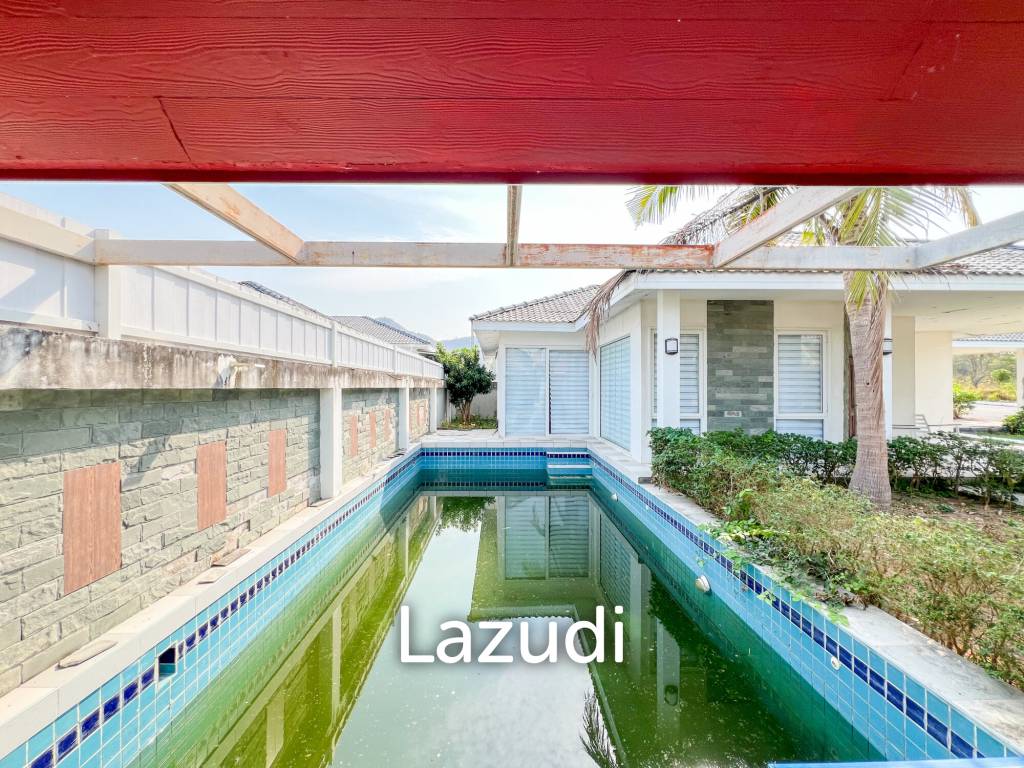 145 sqm modern pool villa in Black lotus Thap Tai Hua Hin