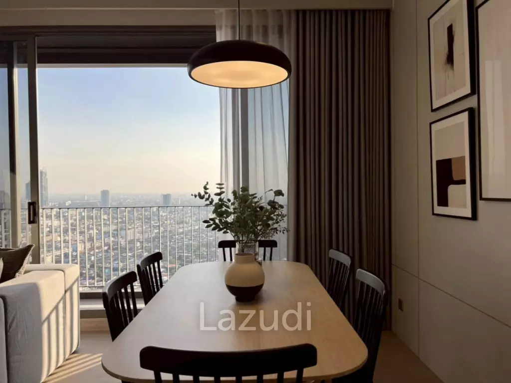 98.85 sqm high floor condo at RHYTHM Charoenkrung Pavilion Bangkok