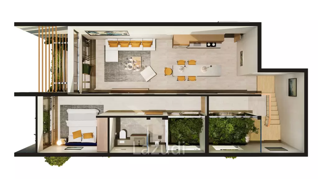 Penthouse Apartment with Full Resort Amenities at Azura Resort