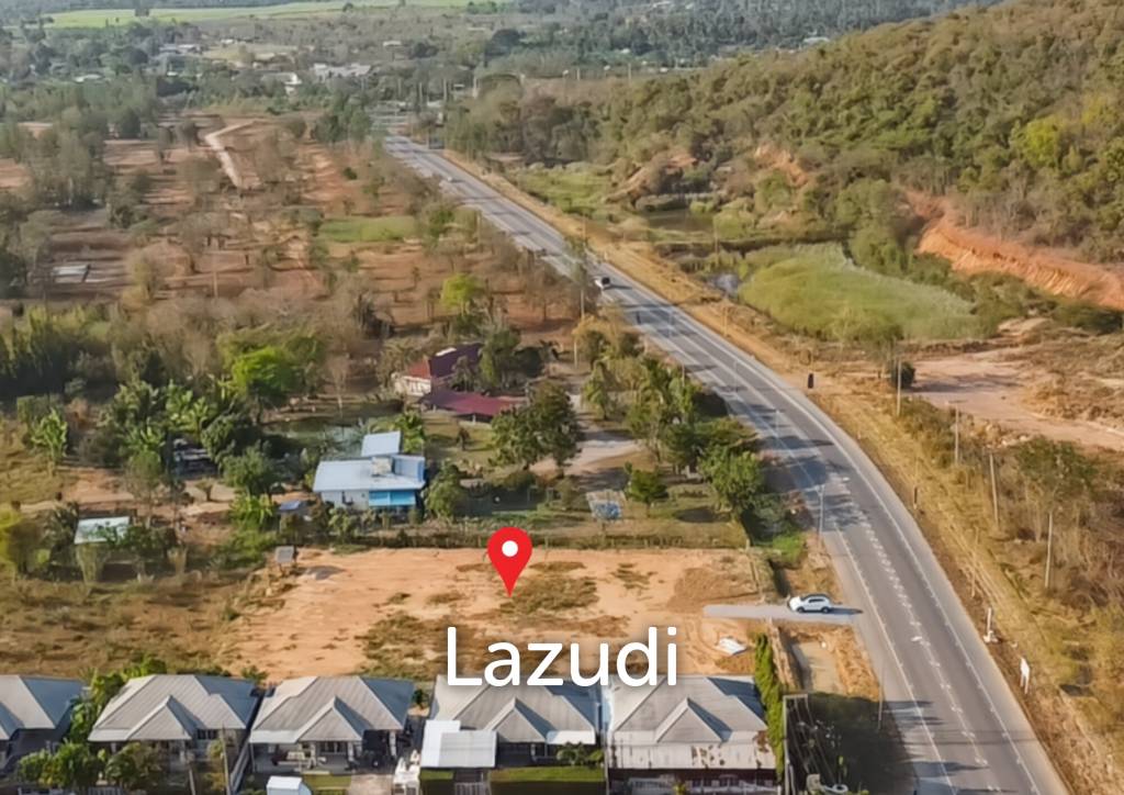 1-1-92 Rai Freehold Land in Thap Tai Hua Hin with Road Frontage