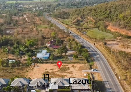 1-1-92 Rai Freehold Land in Thap Tai Hua Hin with Road Frontage
