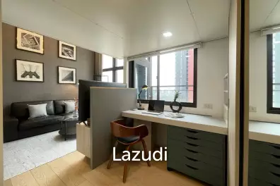 34 sqm high-floor condo at Chewathai Residence Asoke Makkasan Bangkok