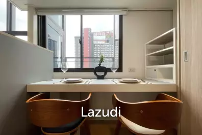 34 sqm high-floor condo at Chewathai Residence Asoke Makkasan Bangkok