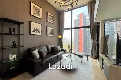 34 sqm high-floor condo at Chewathai Residence Asoke Makkasan Bangkok