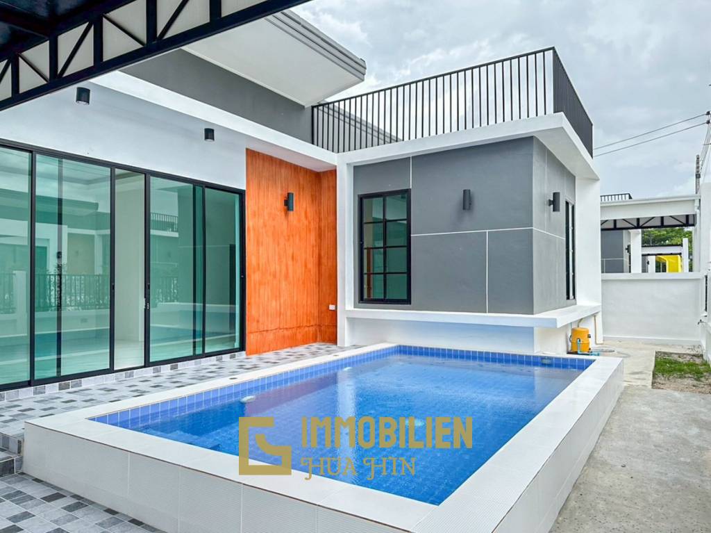 privater Pool / 3 Schlafzimmer + 3 Bäder / Dachterrasse