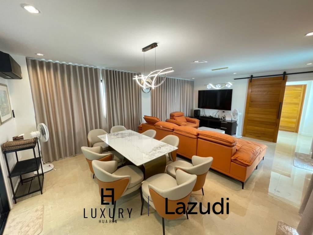 วิลลาหรูพูลวิลลาสไตล์โมเดิร์นหัวหิน 5 ห้องนอน