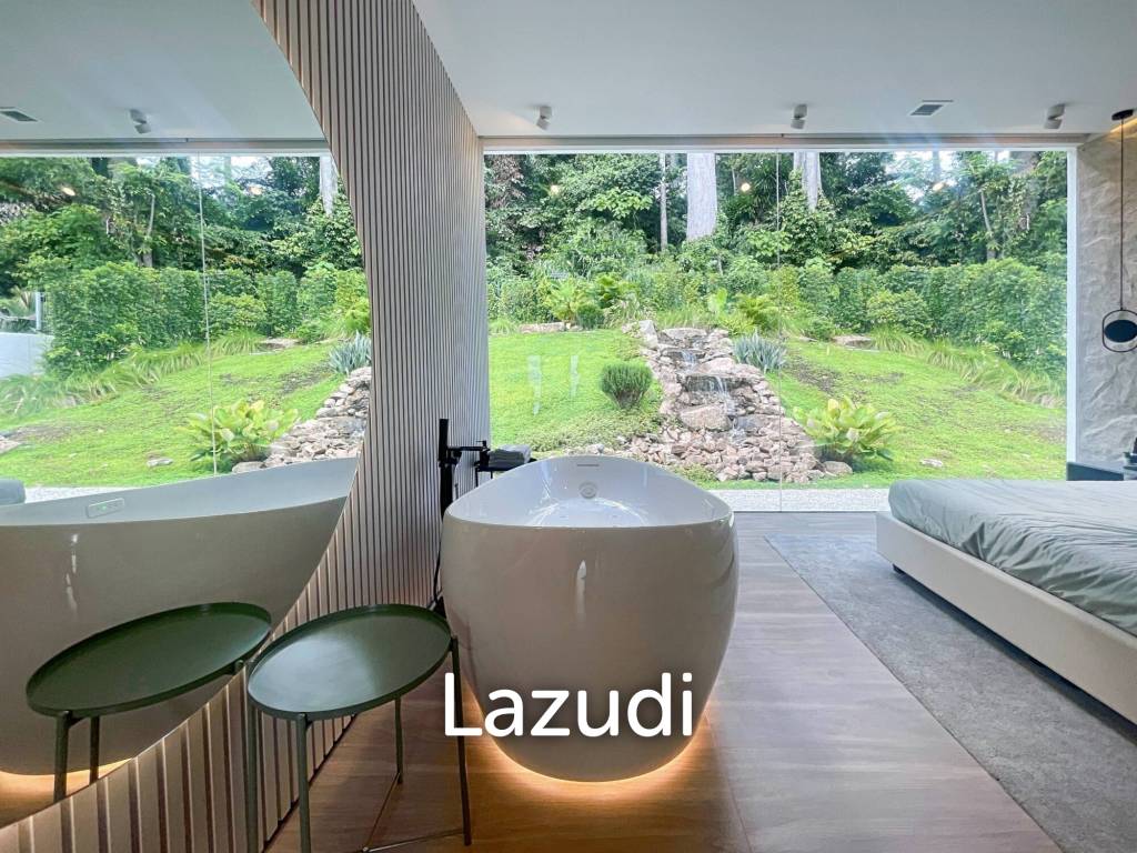 Ultra-Modern Forest Retreat: New Hi-Tech Minimalistic Villa