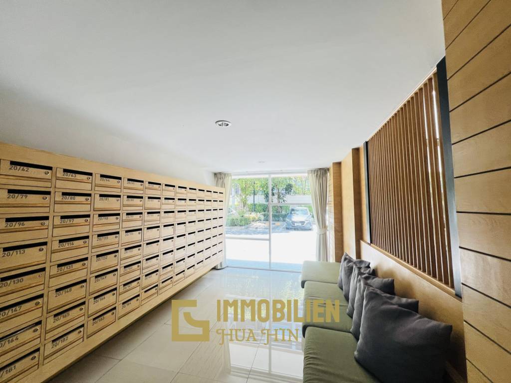 คอนโด 28 ตร.ม. ชั้น 5 ทำเลหนองแก หัวหิน ใกล้สระว่ายน้ำ