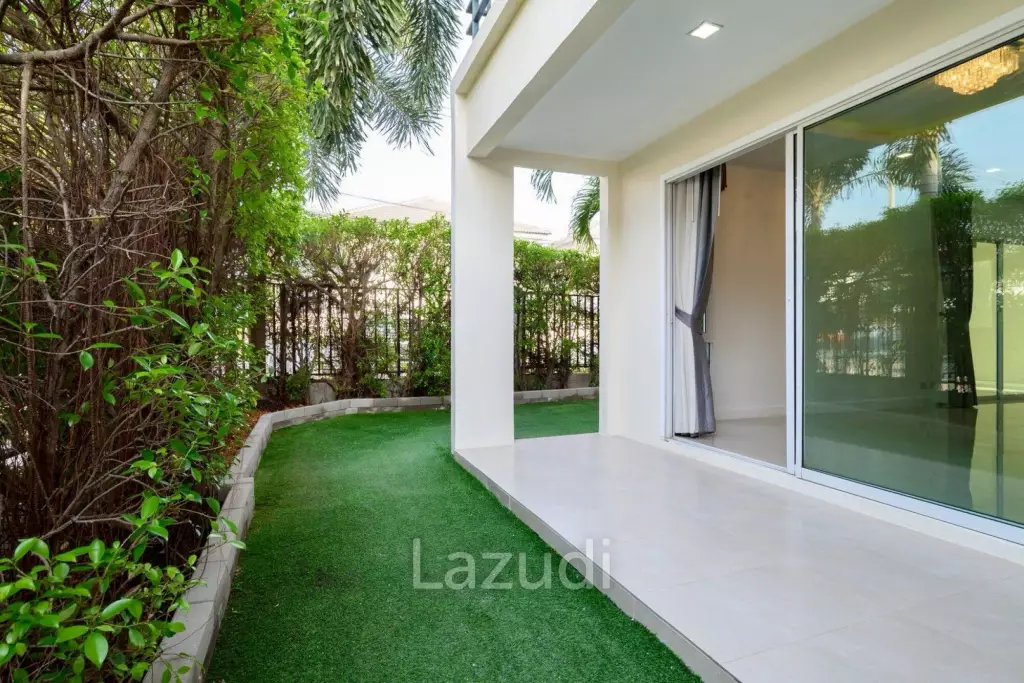 บ้านเดี่ยวโมเดิร์น 2 ชั้น 180 ตร.ม. พร้อมสวนส่วนตัว ทำเลห้วยใหญ่ พัทยา