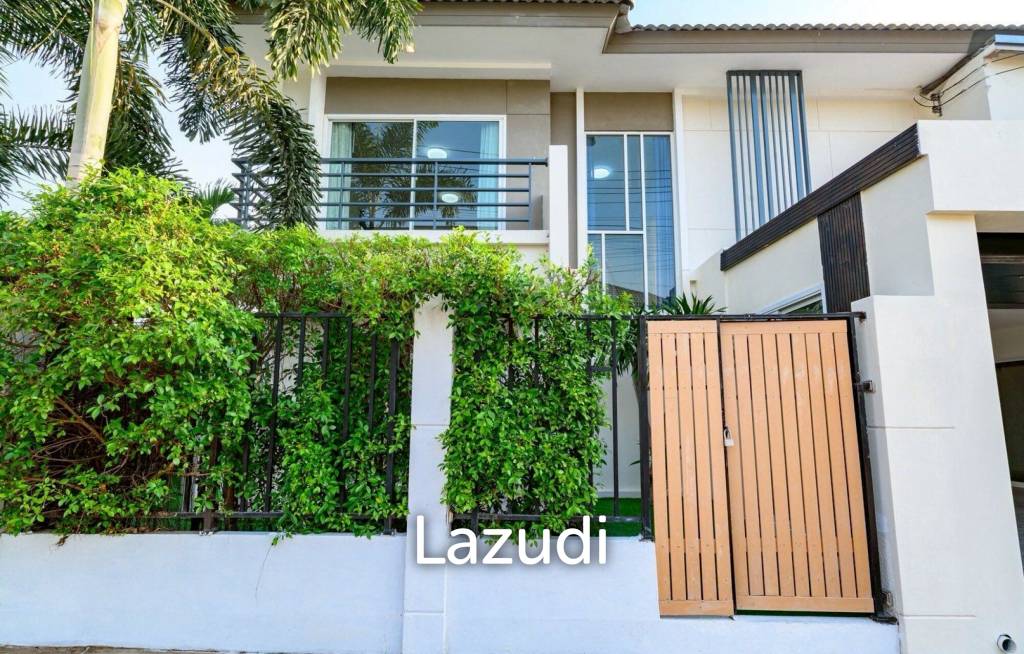 บ้านเดี่ยวโมเดิร์น 2 ชั้น 180 ตร.ม. พร้อมสวนส่วนตัว ทำเลห้วยใหญ่ พัทยา