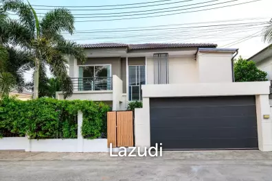 บ้านเดี่ยวโมเดิร์น 2 ชั้น 180 ตร.ม. พร้อมสวนส่วนตัว ทำเลห้วยใหญ่ พัทยา