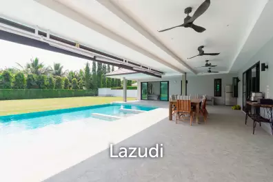 PARKLAND VILLA :  Stunning 3 Bed Pool Villa with big land plot