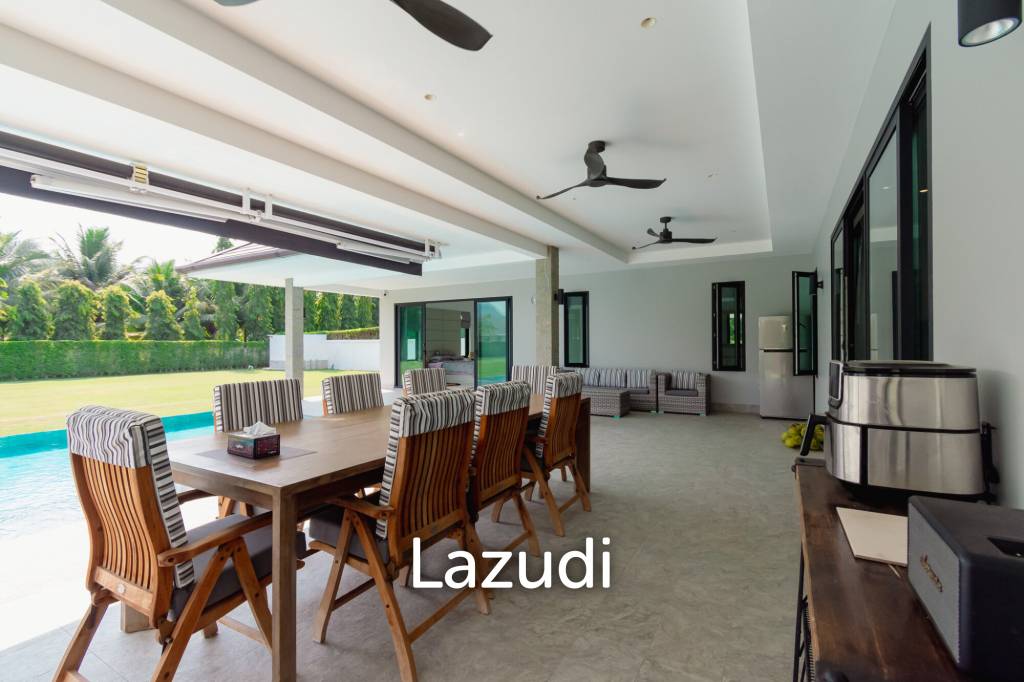 PARKLAND VILLA :  Modern  3 Bed Pool Villa with big land plot