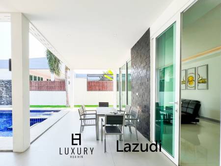 Modern 3Bedroom Pool Villa in Black Lotus  Thap Tai Hua Hin