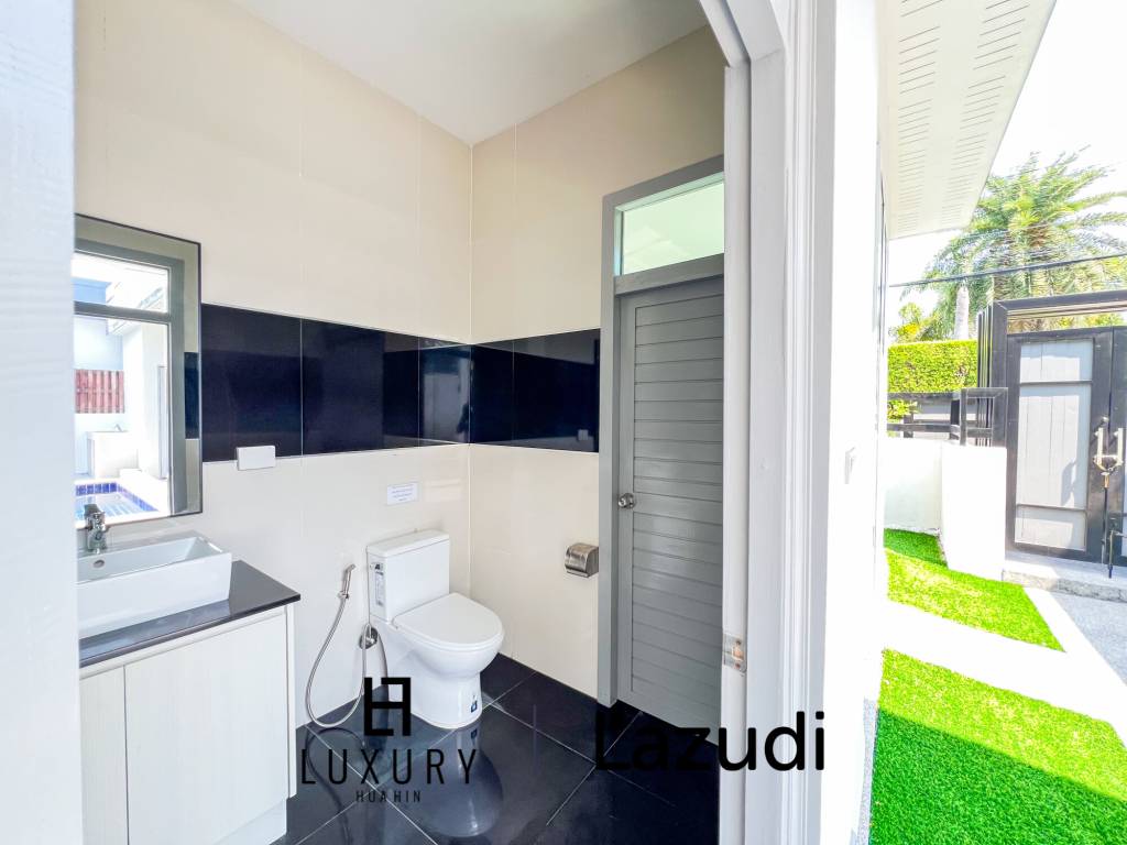 Modern 3Bedroom Pool Villa in Black Lotus  Thap Tai Hua Hin