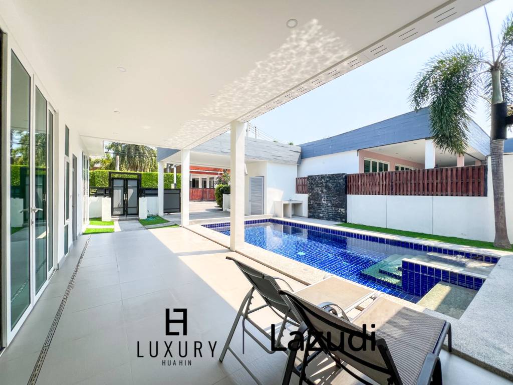 Modern 3Bedroom Pool Villa in Black Lotus  Thap Tai Hua Hin