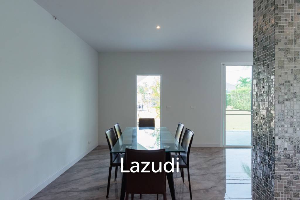 WHITE LAGOON :  Modern 3 Bed Villa corner plot