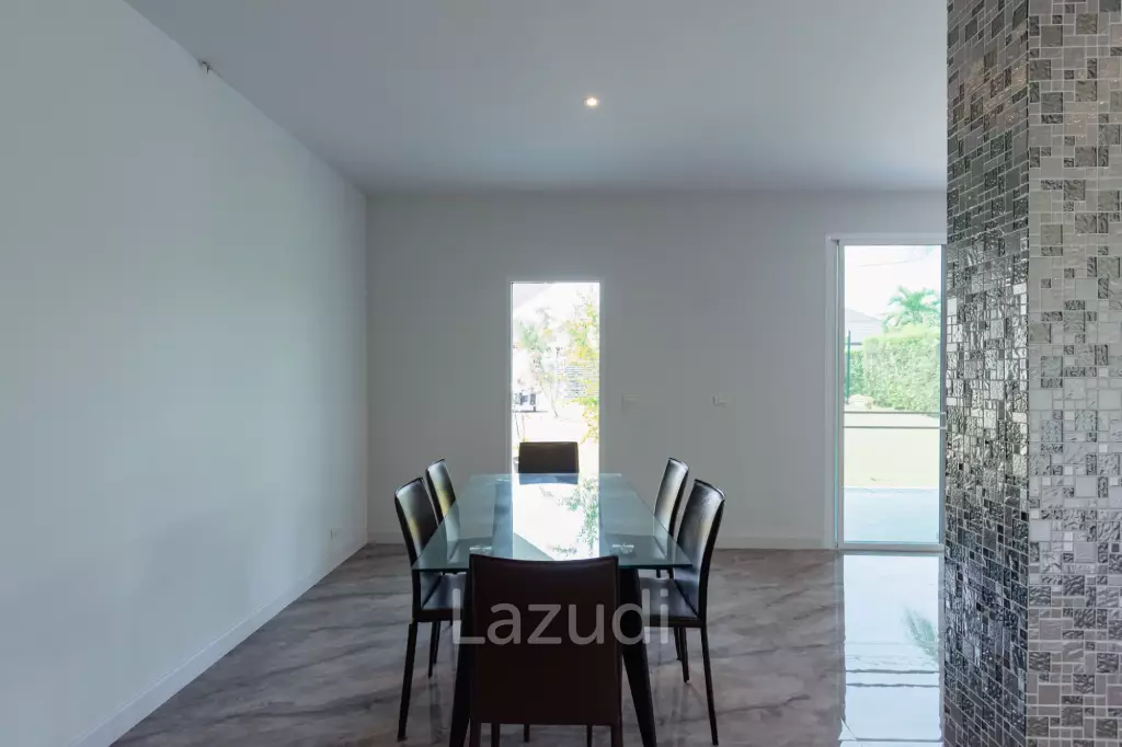 WHITE LAGOON :  Modern 3 Bed Villa corner plot