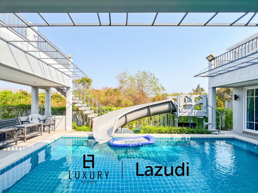 Modern 3-Bed Pool Villa 165 Sqm in Mountain View Cha-Am
