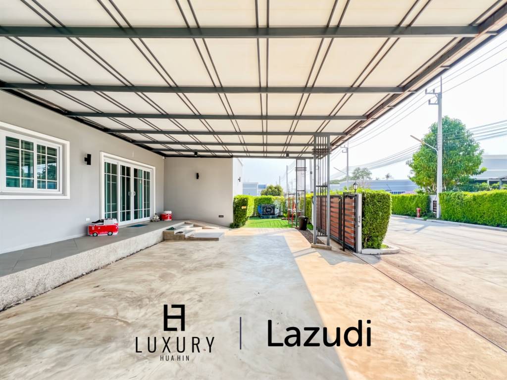 Modern 3-Bed Pool Villa 165 Sqm in Mountain View Cha-Am