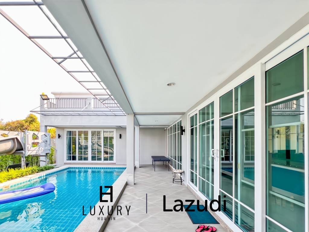 Modern 3-Bed Pool Villa 165 Sqm in Mountain View Cha-Am