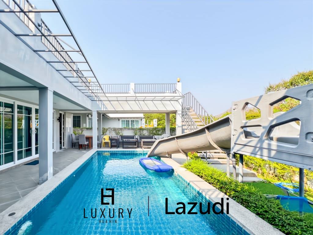 Modern 3-Bed Pool Villa 165 Sqm in Mountain View Cha-Am