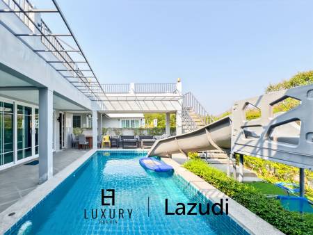 Modern 3-Bed Pool Villa 165 Sqm in Mountain View Cha-Am