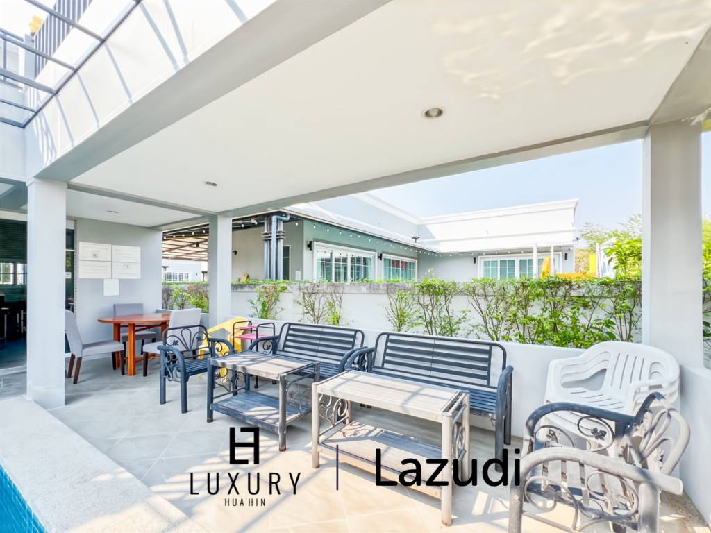 Modern 3-Bed Pool Villa 165 Sqm in Mountain View Cha-Am