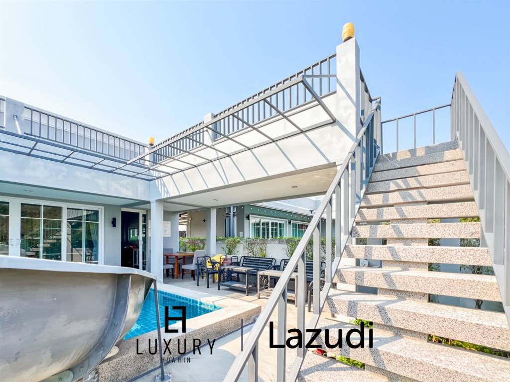 Modern 3-Bed Pool Villa 165 Sqm in Mountain View Cha-Am